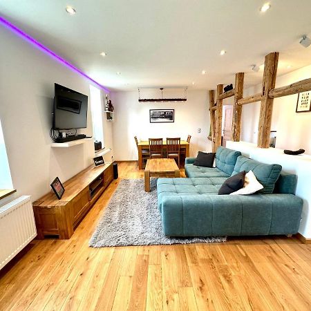 Ferienwohnung Zur Hohe Str Бад-Лангензальца Экстерьер фото