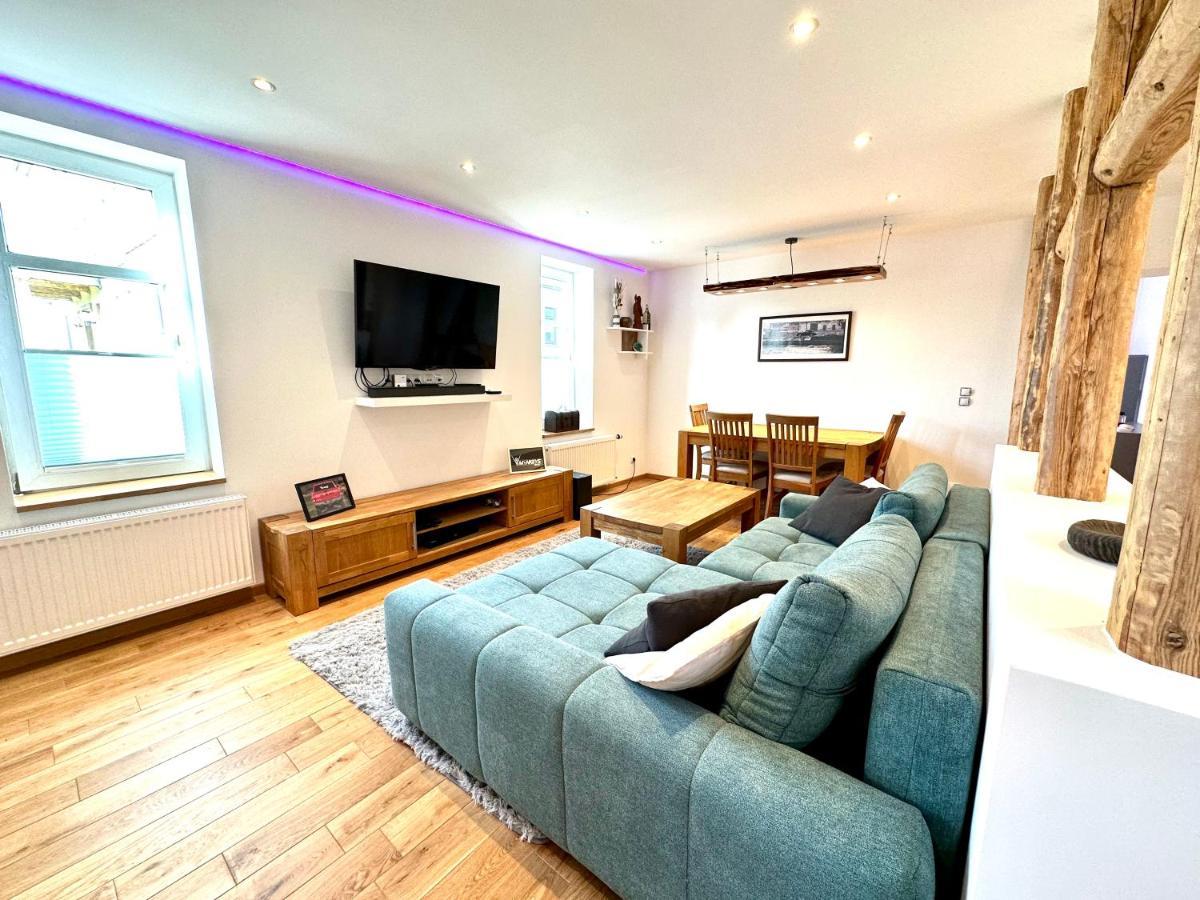 Ferienwohnung Zur Hohe Str Бад-Лангензальца Экстерьер фото