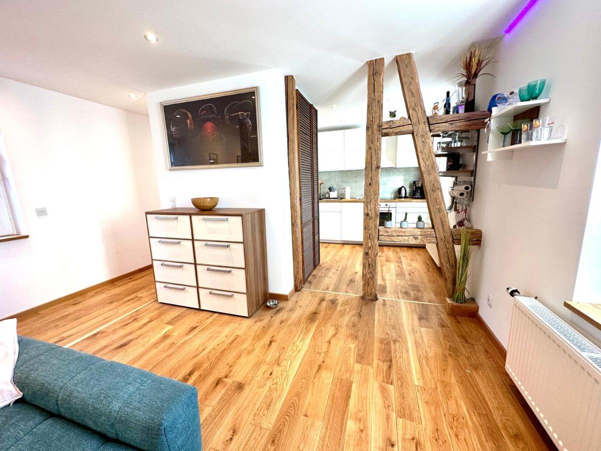 Ferienwohnung Zur Hohe Str Бад-Лангензальца Экстерьер фото